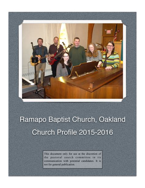 Church Profile.